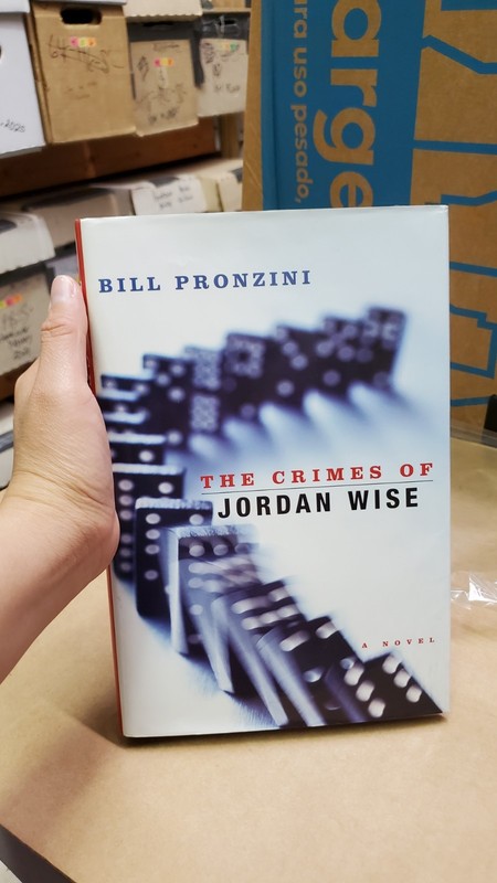 The Crimes of Jordan Wise By Bill Pronzini Walker & Company 2006 Hardcover