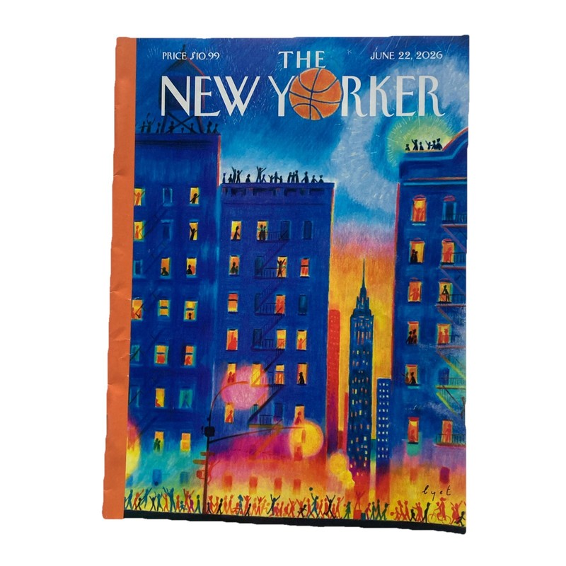 New Yorker Magazine New York Knicks June 22 2026 After The Comeback / Lyet Cover