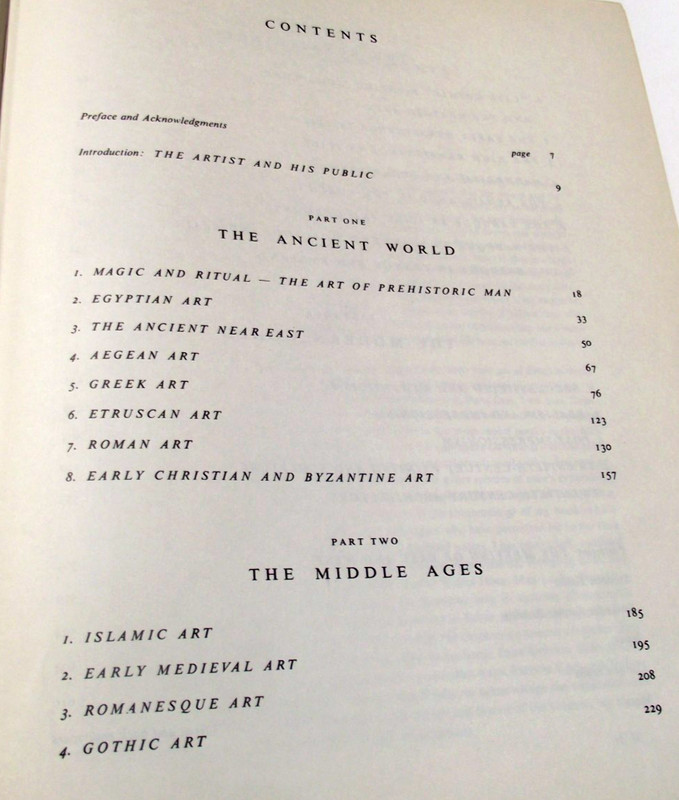 VG 17th Ptg 1973 HISTORY OF ART - H W Janson 616 Pages 11.75" x 9" x 2" 616 pgs gallery