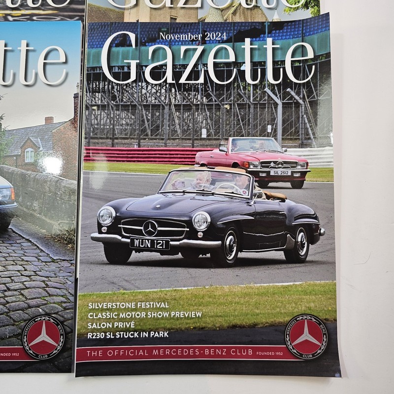 Gazette Magazine 12 Issues From 2024 + Dec 2023 The Official Mercedes-Benz Club gallery