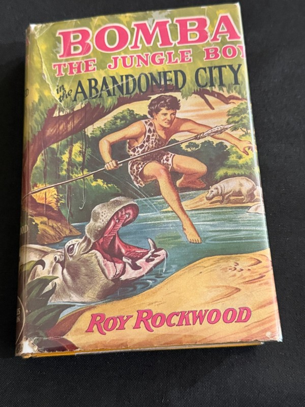 BOMBA THE JUNGLE BOY #05 IN THE ABANDONED CITY by Roy Rockwood TARZAN Pastiche