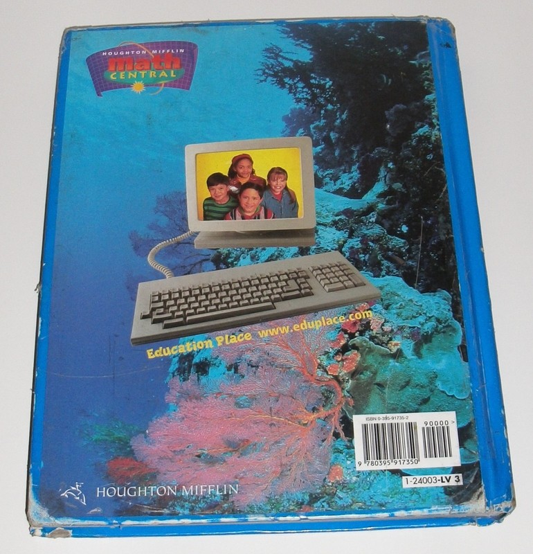 Houghton Mifflin Math Central Grade 3 Textbook 1999 538 Pages gallery