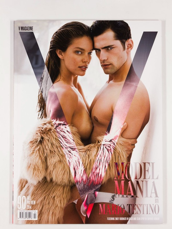 Sean O’Pry EMILY DIDONATO Mario Testino V FASHION MAGAZINE Fall Preview 2014 90