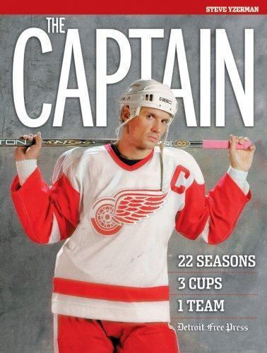 CAPTAIN: STEVE YZERMAN: 22 SEASONS, 3 CUPS, 1 TEAM Crystal clear Poly Bag *Mint*
