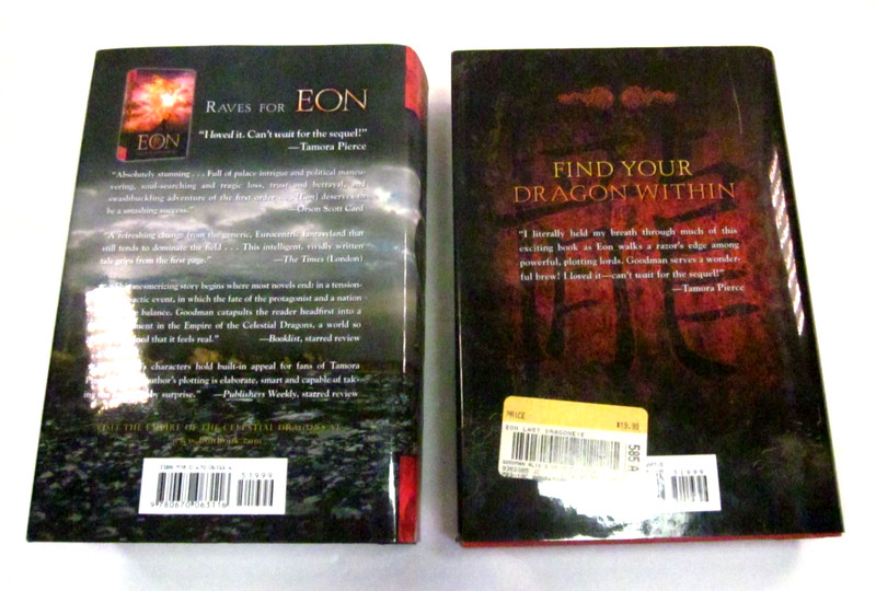 2 Books Eon & Eona First Edition Alison Goodman 2008 2011 Viking HC DJ gallery