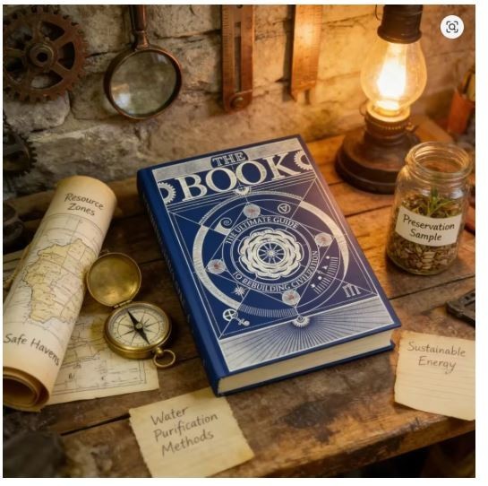 The Book The Ultimate Guide to Rebuilding a Civilization - Inspirational Science gallery