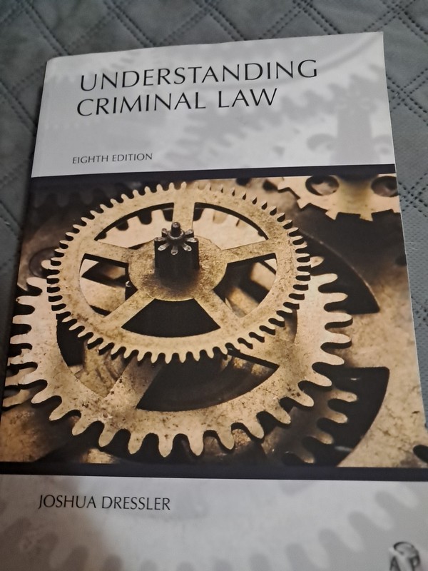 Understanding Criminal Law, Paperback, Dressler, Josh, Very Good, 9781531007911