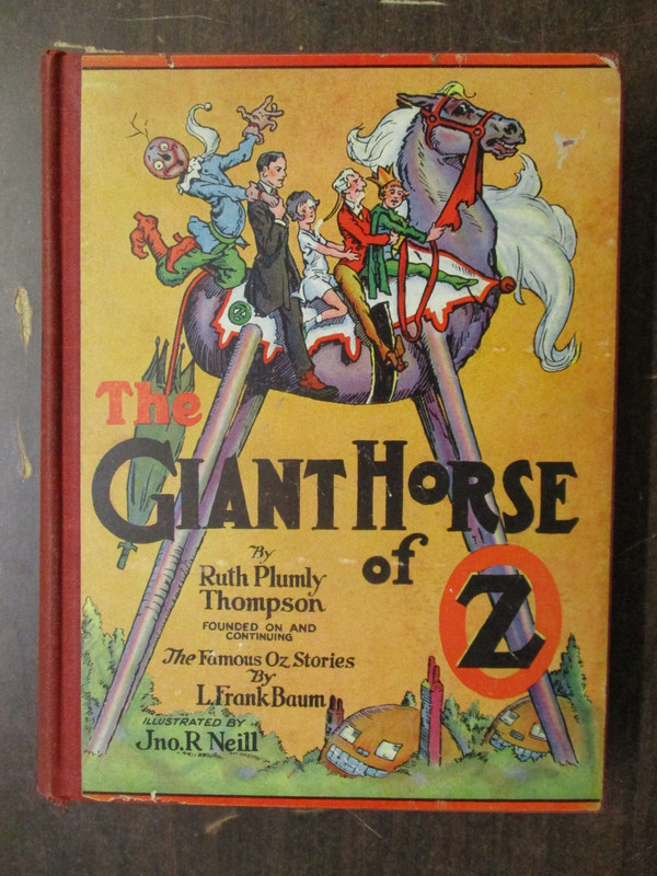 THE GIANT HORSE OF OZ BY RUTH PLUMLY THOMPSON VINTAGE HARDCOVER C 1928