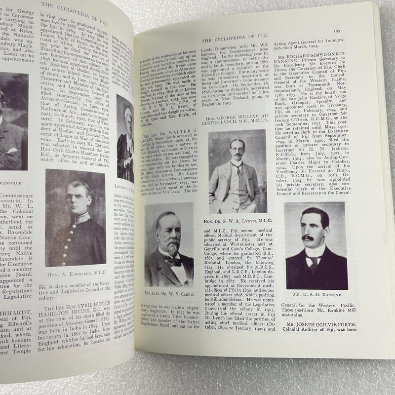 Cyclopedia of Fiji 1907 - 1984 Fiji Museum Reprint by Percy S. Allen gallery