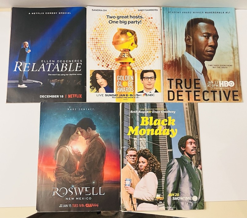 Entertainment Weekly Lot (17) 2018-19 Marvel GOT Preview Double Issues Movies/TV gallery