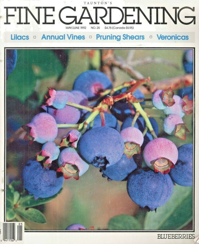 Fine Gardening Magazine Jun 1992 Lilacs Annual Vines Pruning Shears Veronicas