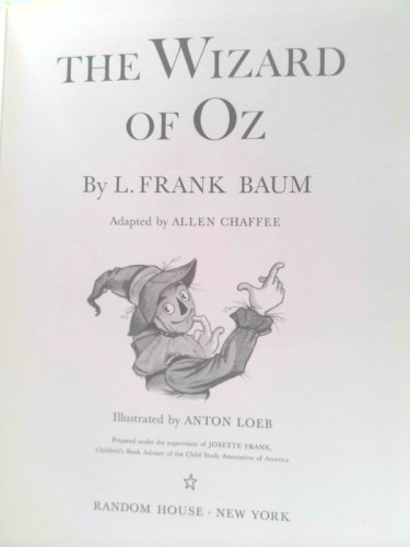 The Wizard of Oz An adaptation for ages 5-9 by unknown author gallery