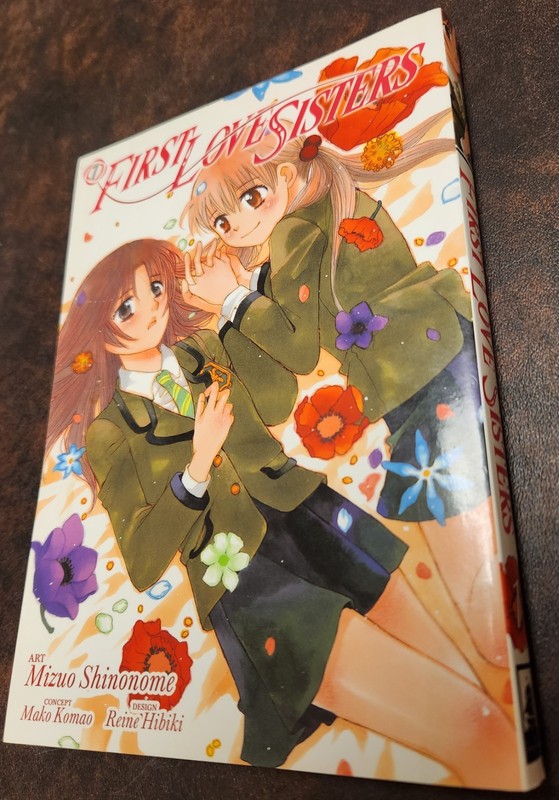 First Love Sisters by Mizuo Shinonome, Volume 1, Yuri Manga, English