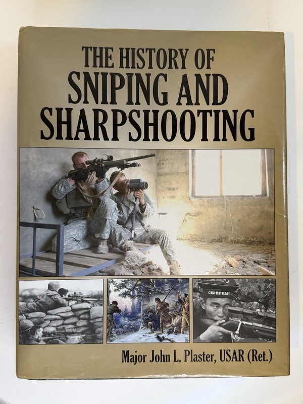 Maj. Plaster’s History of Sniping & Sharpshooting 2008 HC/DJ 🔫📖illustrated