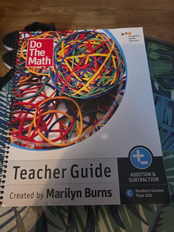 Do The Math Teacher Guide Addition & – Subtraction by Marilyn Burns – LOOK!