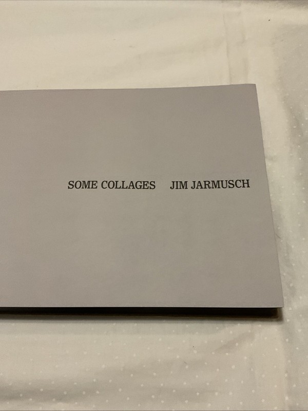 Some Collages: Jim Jarmusch by Anthology Editions (2021 Hardcover) First Edition gallery