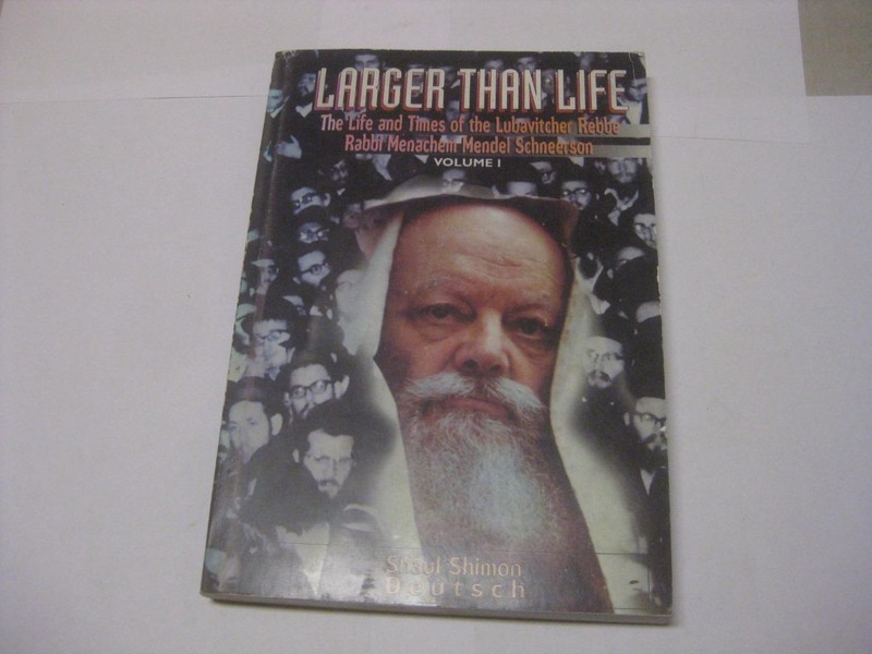 Larger than life I The life and times of Lubavitcher Rebbe CONTROVERSIAL Deutsch