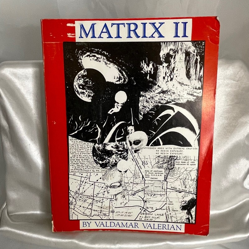 MATRIX II by VALDAMAR VALERIAN Nov 1990 only 500 copies made Good cond