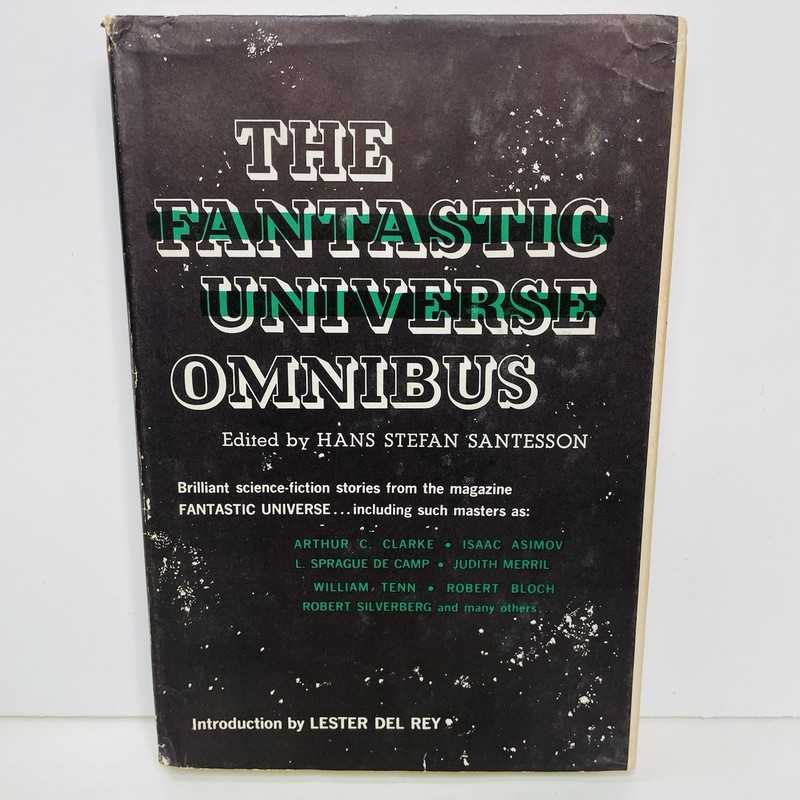 The Fantastic Universe Omnibus Edited by Hans Stefan Santesson 1960 HCDJ Sci-fi