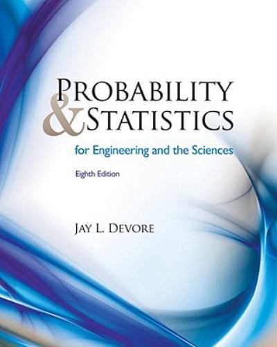 Probability and Statistics for Engineeri- Jay L Devore, 9780538733526, hardcover