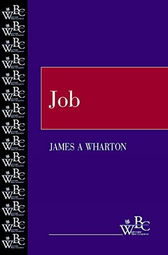 Job (Westminster Bible Companion) by Wharton, James A. Paperback Book The Fast