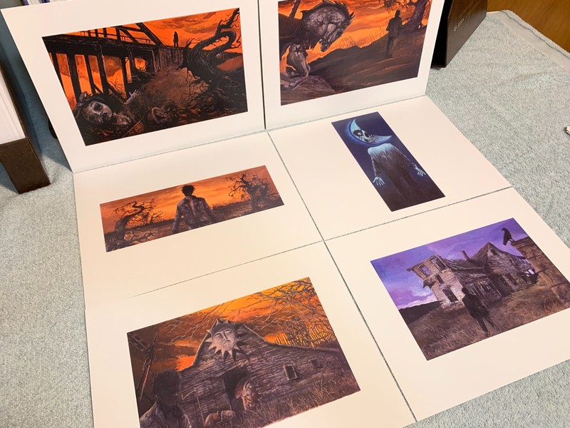 Stephen King~~The Dark Man Artwork Portfolio (Cemetery Dance) Glenn Chadbourne gallery