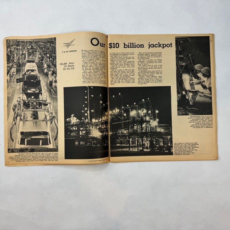 Impact Michigan The Detroit Free Press Magazine January 26 1963 gallery