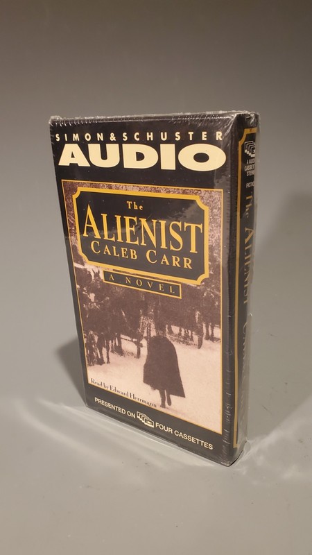 Simon & Schuster Audio The Alienist Caleb Carr Abridged Audiobook 4 Cassettes