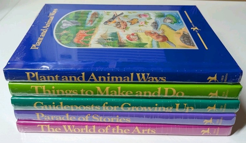 LOT OF 5 CHILD HORIZONS BOOKS STANDARD EDUCATION CORP Homeschool New
