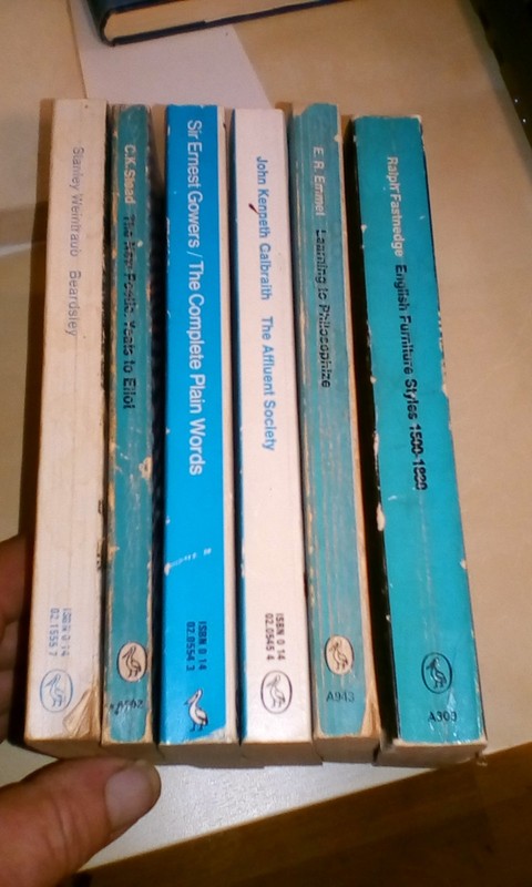 joblot bundle Pelican vintage paperbacks x 6