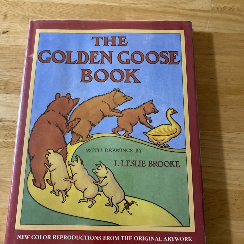 Golden Goose Book: With Numerous Drawings by The Author by L. Brooke HC DJ VG
