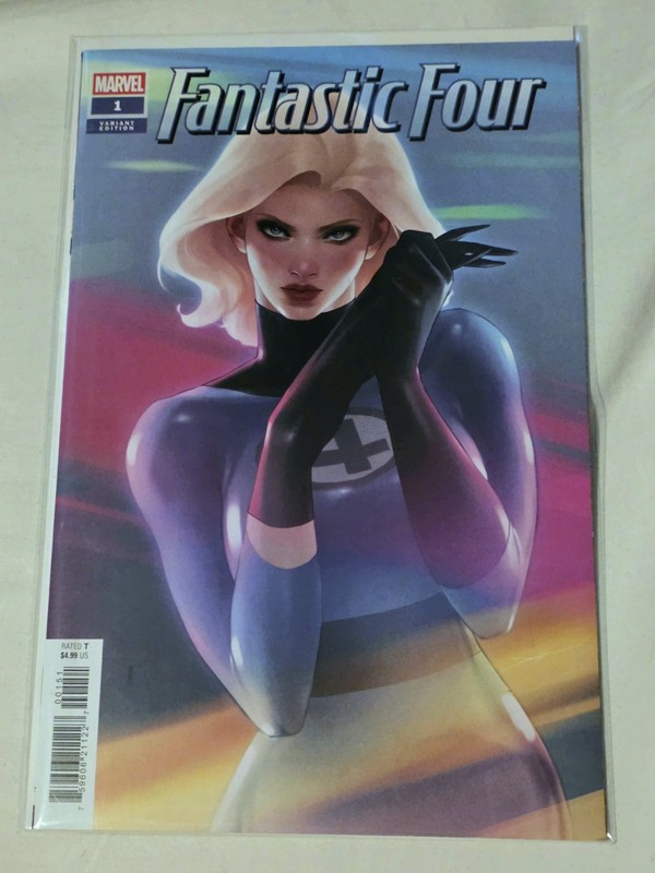 FANTASTIC FOUR #1 (2025) – JEEHYUNG LEE VARIANT COVER – MARVEL COMICS