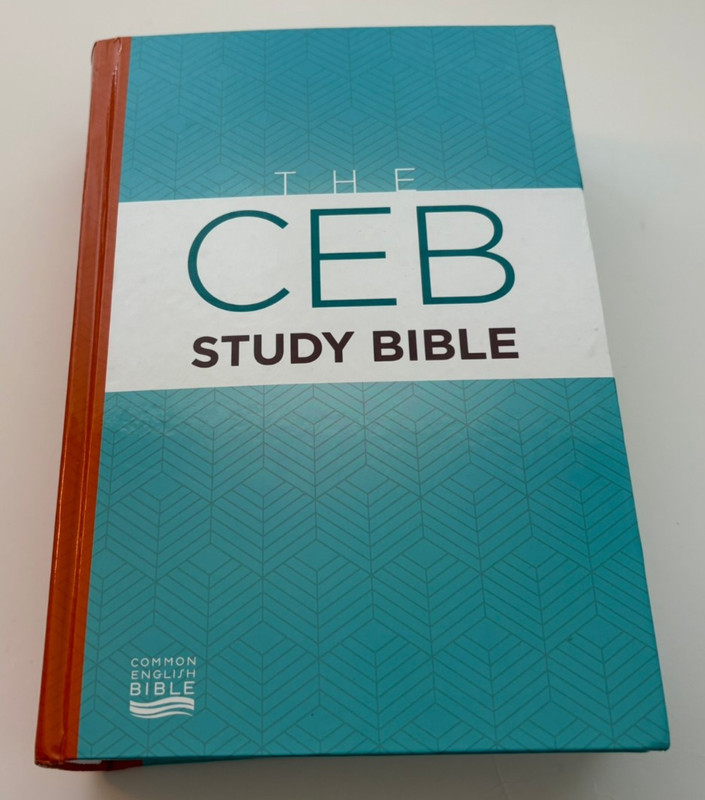 CEB Study Bible by Common English (2018, Hardcover)