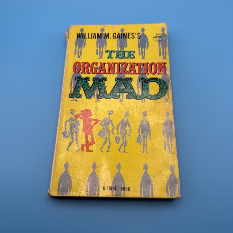 MAD Magazine Paperback Book: THE ORGANIZATION MAD 1960 Signet