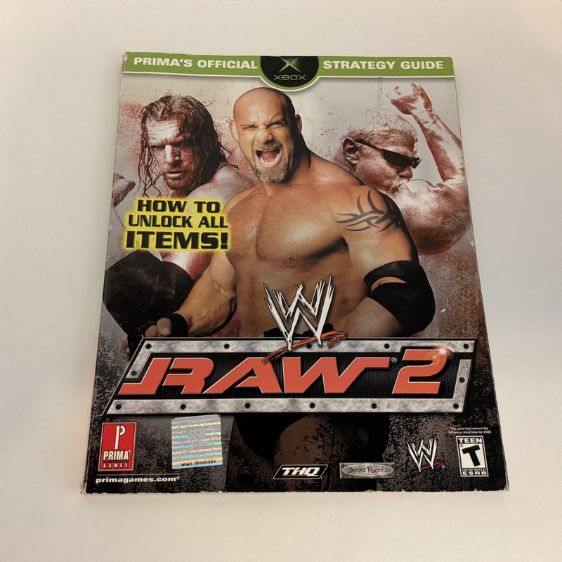WWE Raw 2 : Prima’s Official Strategy Guide by Bryan Stratton and Prima Temp…