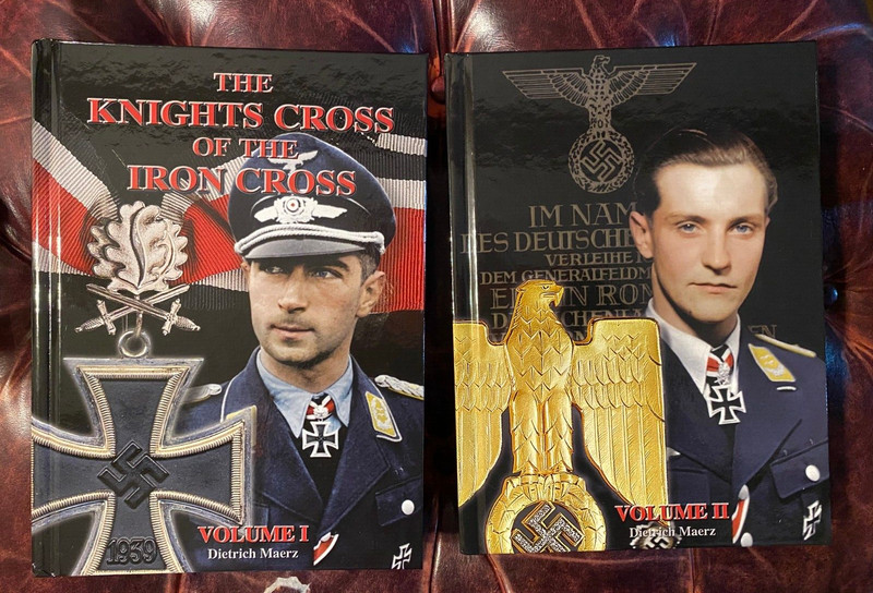 Knights Cross Nazi Iron Cross 2 Volume 900 page Revised Expanded Edition Book