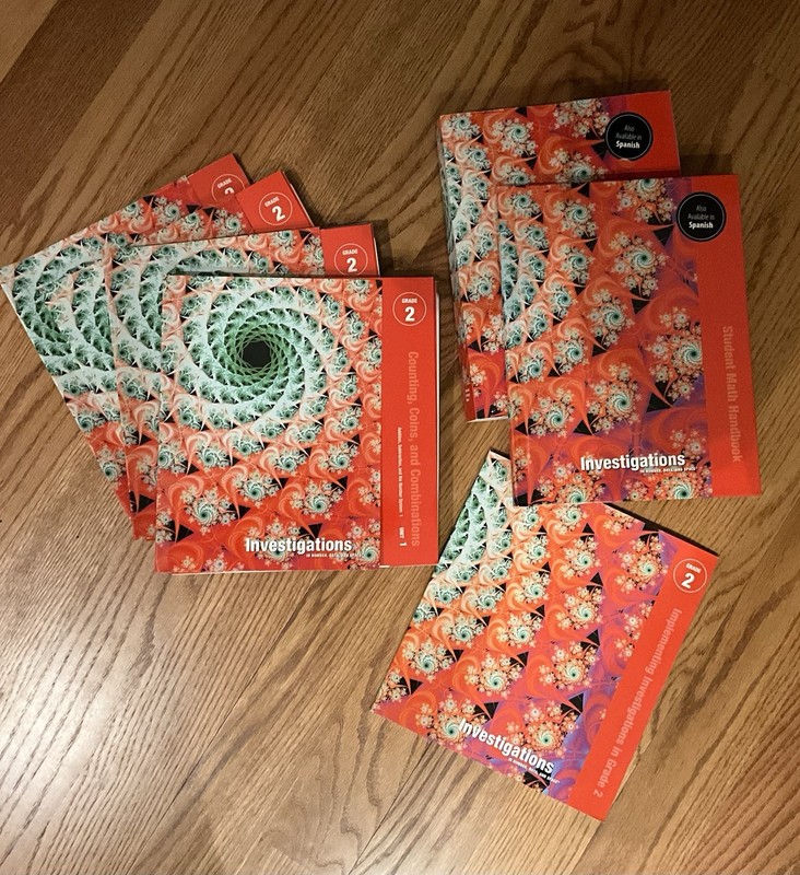 Grade 2 Investigations Math Curriculum, Teacher Guides, Student Book Bundle