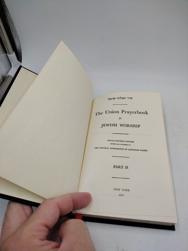 The Union Prayer Book Part 2 Newly Revised Edition Vintage Flex Cover 1962 gallery