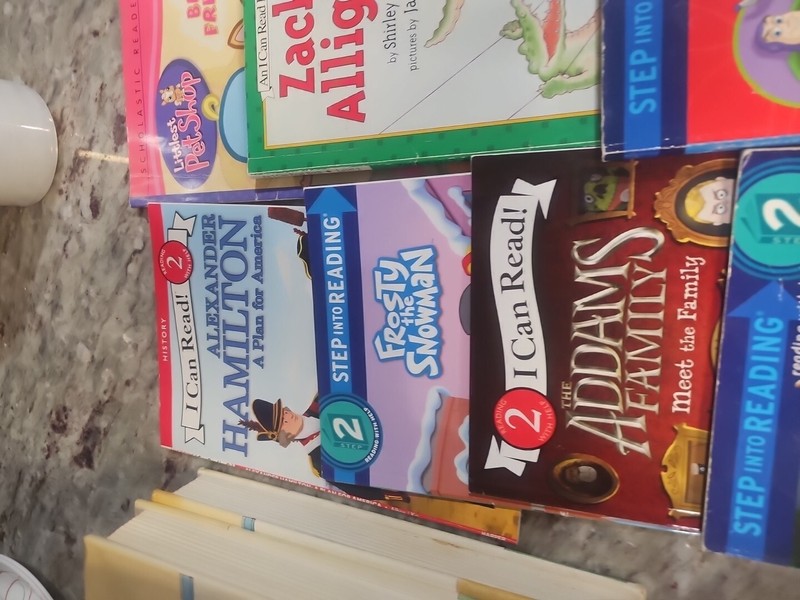 Random Lot Of 11 Level 1 &2 Step Into Reading I Can /Learn To Read Books Girls gallery