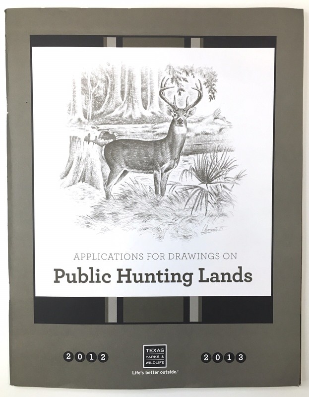 Applications for Drawings on Public Hunting Lands Texas Parks Wildlife 2012 2013
