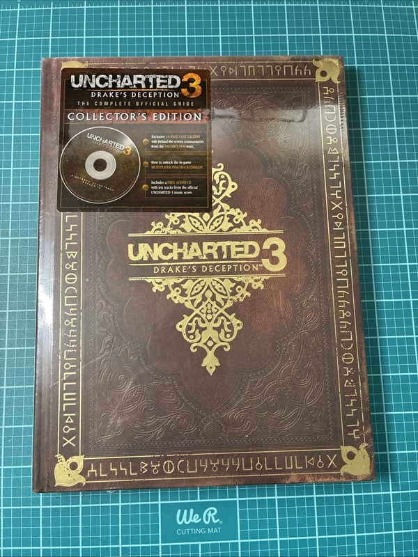 Uncharted 3: Drake’s Deception Collectors Edition Strategy Guide New Sealed