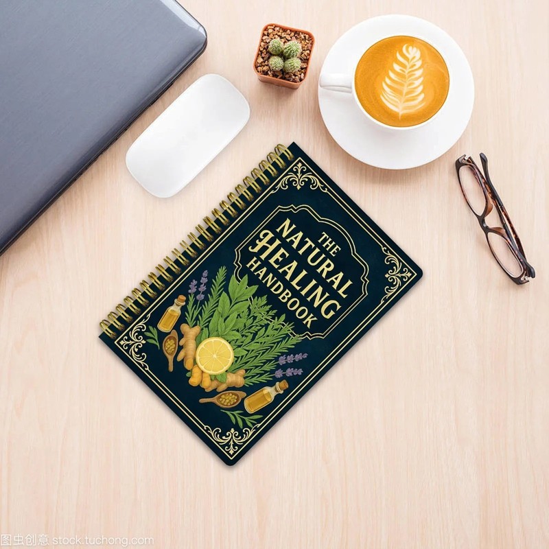 The Natural Healing Handbook Spiral-Bound Guide for Herbal Remedies & Natural gallery
