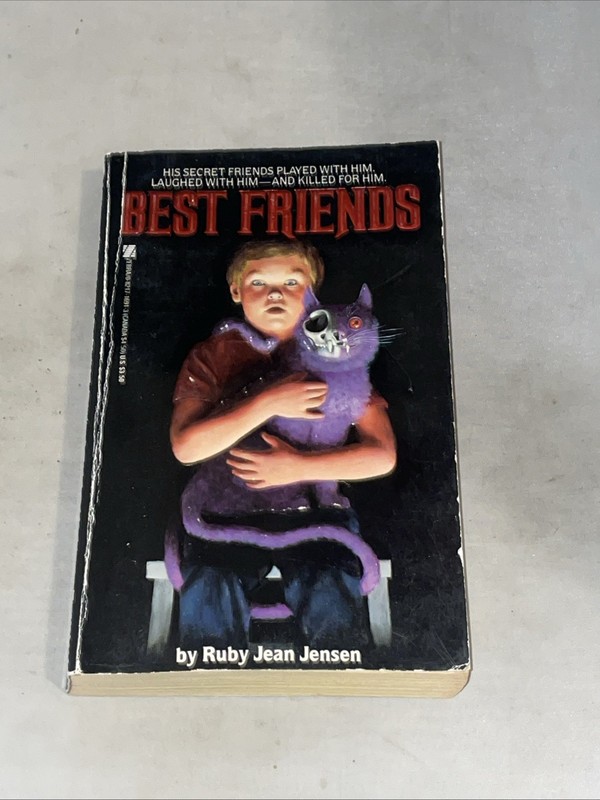 Best Friends by Ruby Jean R J Jensen Horror 1985 FIRST 1st Printing Zebra VG PB