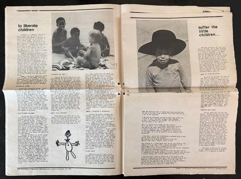 Vintage 1970 Issue "Off Our Backs A Women's Liberation Bi-Weekly" Newspaper gallery