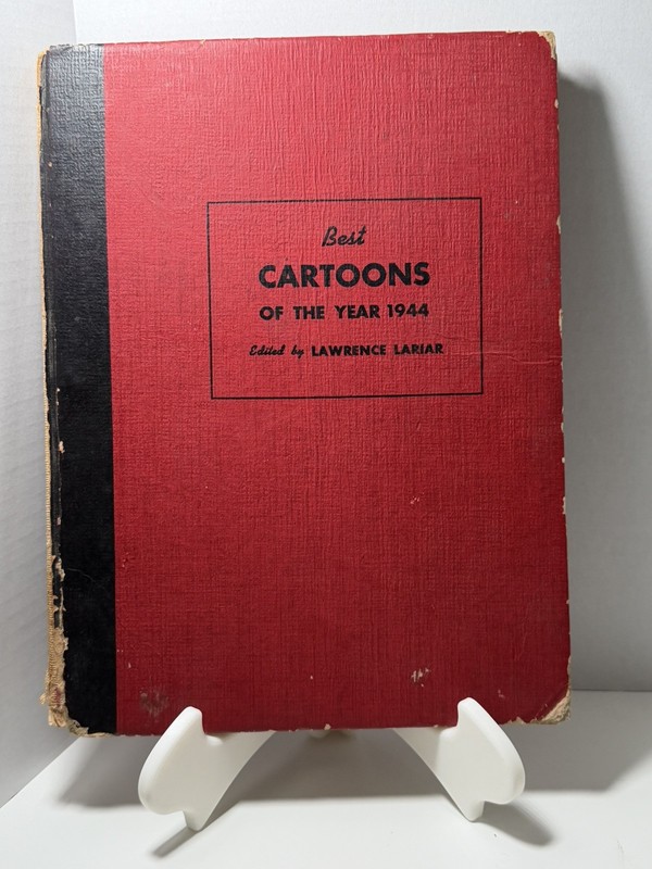 Best Cartoons of the Year 1944 Lawrence Lariar Vintage Hardcover Cartoon Humor
