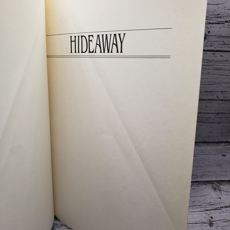 Hideaway By Dean R. Koontz Putnam 1992 Hardcover Dust Jacket BCE Horror Book gallery