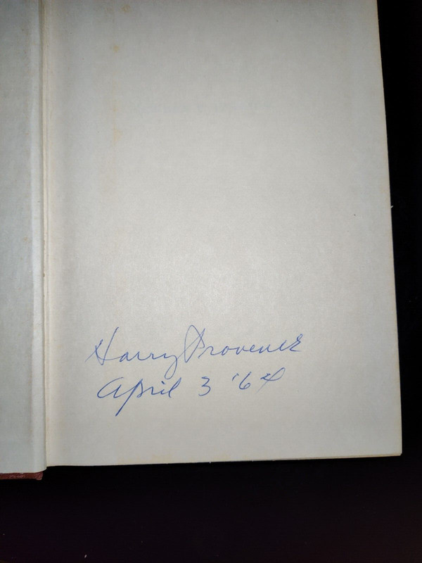 A Biography - Lyndon B. Johnson by Harry Provence 1964 HCDJ First Edition SIGNED gallery