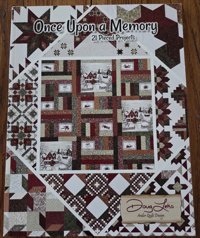 Quilt Book – Once Upon a Memory – Antler Quilt Design by Doug Leko – EUC