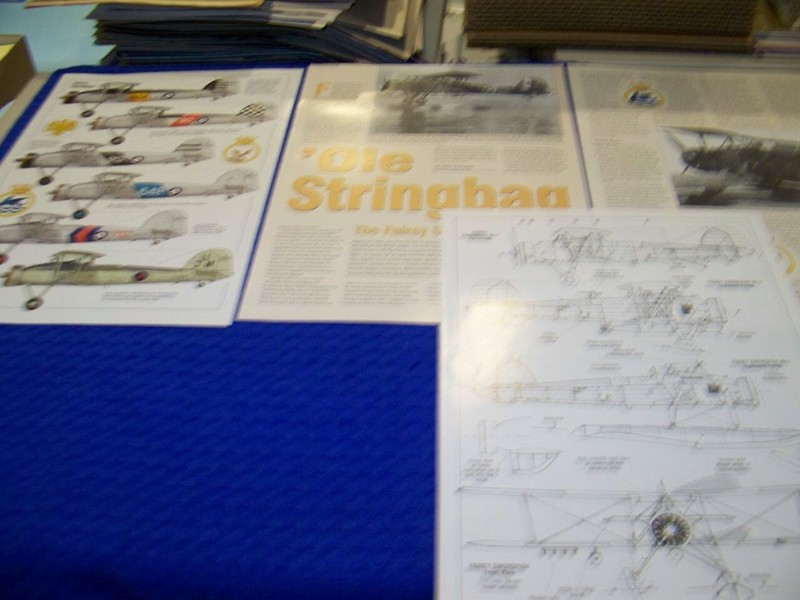 FAIREY SWORDFISH «OLE’ STRINGBAG»..HISTORY/PROFILES/2-PAGES OF 5-VIEWS (473MM)