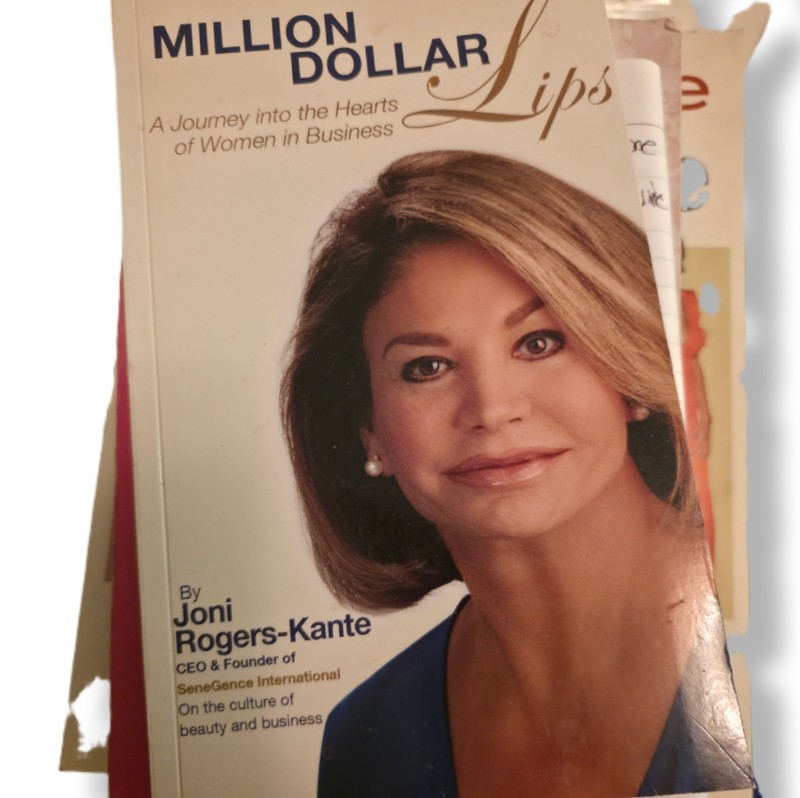 Million Dollar Lips Paperback Book Senegence Joni Rogers Kante